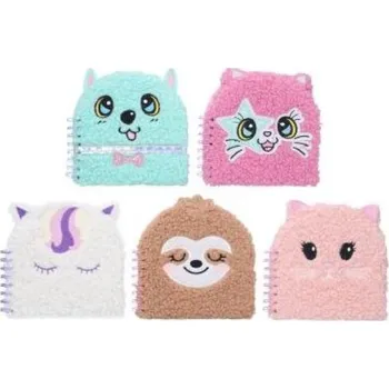 Blok plyšový, SPIRÁLA, LINKA