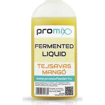 Návnadová surovina PROMIX - Booster Fermented Liquid Kyselina mléčná Mango 200 ml