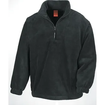 Pánská mikina Result Unisex fleecová mikina R033X Black L