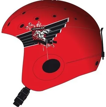 SALOMON lyžařská helma ZOOM JR red S