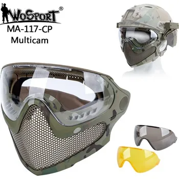 Wosport Pilot ochranná maska - MC