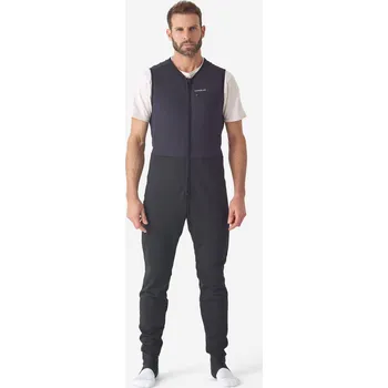 Rybářské oblečení CAPERLAN Spodní rybářský hřejivý oblek pod brodicí kalhoty či kalhoty s laclem XL ČERNÁ