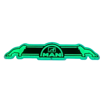 Znak automobilu 3D LED podsvícená tabule RGB MAN