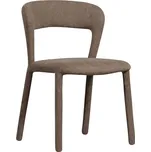 WOOOD Hnědošedá jídelní židle Noble