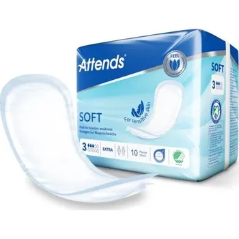 Inkontinenční vložka Attends Soft Extra 3 inkontinenční dámské vložky 10 ks
