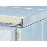 Havos Ukončovací lišta elox hliník, tvar "L", délka 2,5m Výška: 10mm