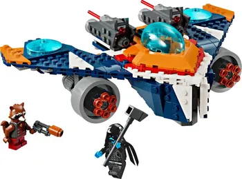 Stavebnice LEGO LEGO Marvel 76278 Rocketův tryskáč Warbird vs. Ronan