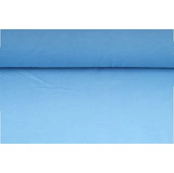 Funkční materiál, tričkovina, modrá, metráž, látka - VÝPRODEJ