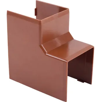 Elektroinstalační materiál KOPOS Kryt 8645_I2, rohový, vnitřní, LHD 40x40, PVC, imitace tm.dřevo