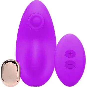 Vibrátor Doc Johnson Magnetic Panty Vibe with Remote Purple
