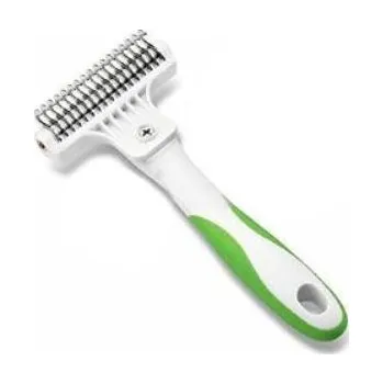 Kartáč pro zvířata Hrablo Andis trimovací na srst zelené + CashBack 50 Kč