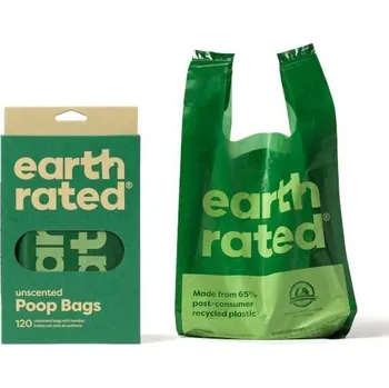 sáček na exkrement Sáčky s uchem Earth Rated 120 ks / 1 role