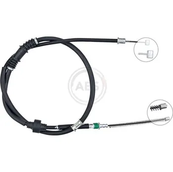 Lanko parkovací brzdy Tažné lanko, parkovací brzda A.B.S. K10224