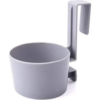 Péče o vlasy Závěsný držák fénu | organizér do koupelny - Šedá