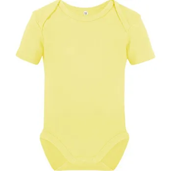 Kojenecký body Link Kids Wear Bailey 01 Kojenecké body X11120 Pastel Yellow 74-80