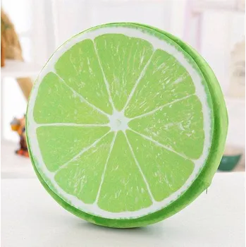 Dekorativní polštářek Dekorační polštář | 3D podsedák, styl ovoce, různé druhy - 5,40 x 40 cm