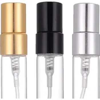 Skleněné kosmetické lahvičky s rozprašovačem - 100 Ks - Multi,3 ml