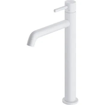 Vodovodní baterie Omnires Y umyvadlová baterie vysoká, bílá matná Y1212WM