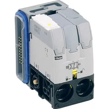 Ventil Pneumatický ventil jednočinný, 3/2, velikost 2, elektricky/pružina, 24VDC Parker P2M2V3ES2CV