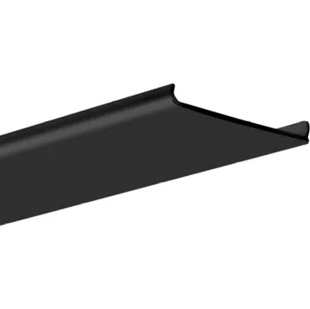 LED páska Ledshopik Difuzor KLUS LIGER-45 černý - Difuzor LIGER-45 černý - 1m