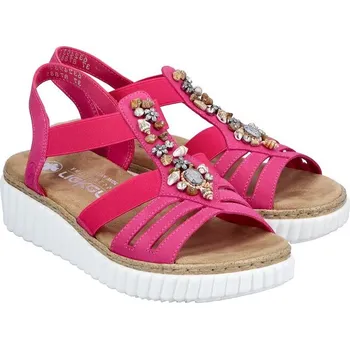 Dámské sandále Rieker 63249-31 růžová, vel. 40