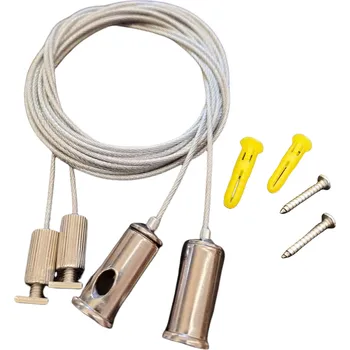 LED lišta Závěsná lanka 2ks pro profil lišta N7, Z2 - LED Solution - 191312 - 191312