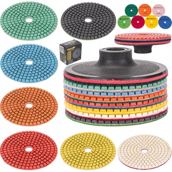 Brusný kotouč Powermat SADA 7 DIAMANTOVÝCH KOTOUČŮ PRO MOKRÉ BROUŠENÍ ( P50-3000 )
