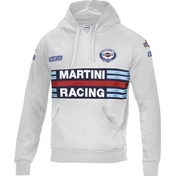 Pánská mikina Sparco MARTINI RACING men`s hoodie grey