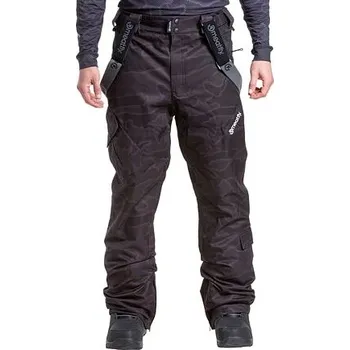 Snowboardové kalhoty Meatfly pánské SNB & SKI kalhoty Ghost Morph Black | Černá | Velikost S