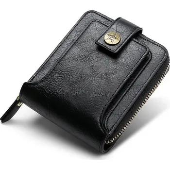 Peněženka Vintage pánská peněženka z umělé kůže - Černá