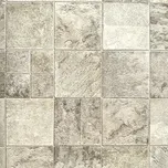 Vinylové tapety na zeď travertin béžový