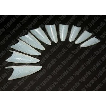 Umělé nehty TIPY RUSSIAN style 100ks - mléčné / přírodní