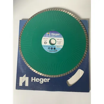 Řezný kotouč HEGER Diamantové kotouče kámen a beton - průměr 300 mm UNI KTW1