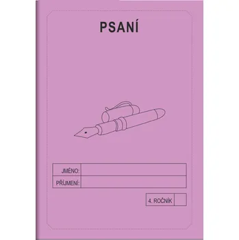 Psaní 4 - světle fialová