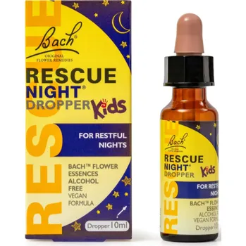 Přípravek na podporu paměti a spánku Bach Rescue Night Dropper Kids 10 ml