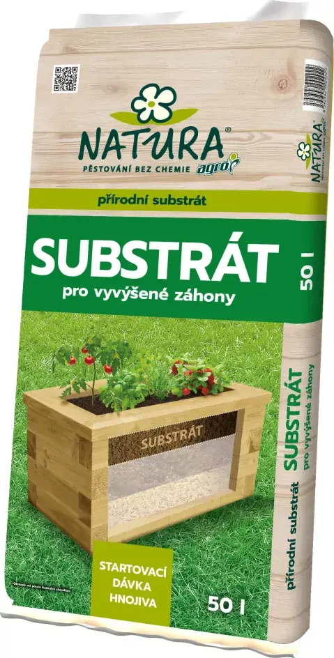 Substrát pro vyvýšené záhony Agro Natura