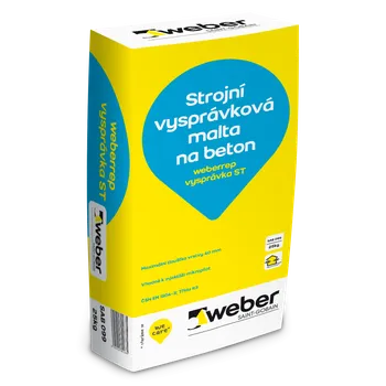 beton Weberrep vysprávka ST strojní vysprávková malta na beton 25 kg