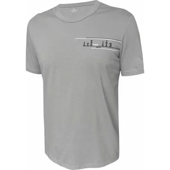 Pánské tričko, krátký rukáv KALOS 901 sv.šedá M