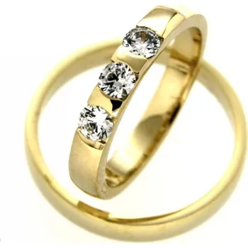 Prsten SNAU14Z0085 Snubní prsteny pánský Materiál: Žluté zlato 14kt, Šířka: 3.5, Velikost: 40