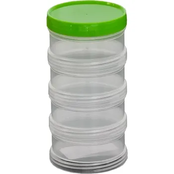 Pouzdro na rybářské vybavení ENERGOTEAM - Box s víkem 4 díly