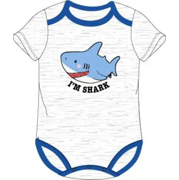 Kojenecký body Body pro miminka, krátký rukáv Shark 68