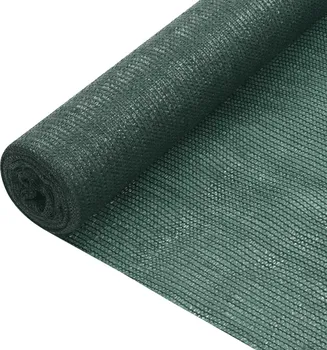 zahradní zástěna Stínící tkanina na pletivo zelená 135 g/m2