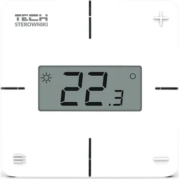 Termostat TECH STEROWNIKI Bezdrátový mechanický prostorový regulátor bílý R-8X Tech Controls