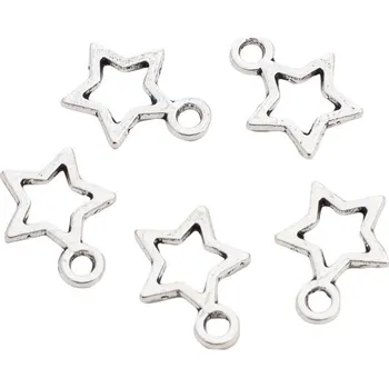 Ozdoba do vlasů Hvězdička 5ks stříbrná