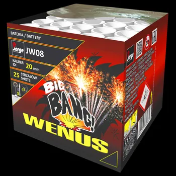 Zábavní pyrotechnika JORGE Ohňostroj WENUS - Baterie 25 ran JW08