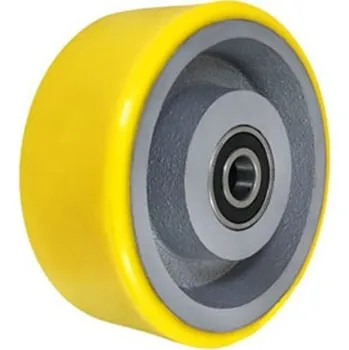 Pojezdové kolečko Polyuretanové kolo s ložiskem 200 mm samostatné ZABI