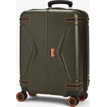 Kabinové zavazadlo ROCK TR-0251/3-S ABS - khaki 33 l + 20% expander