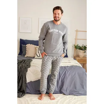 Mužské termoprádlo DOCTOR NAP Grey, Grey M i170_PMB-5242-GREY-M