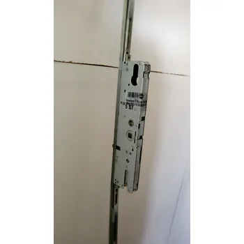 Příslušenství k oknu MACO 241941-Türschloss G-TS E92 DM35 PZ 4iS GM1.050 Silber VK8 F-2.400x24/16 verlängerbar PT.