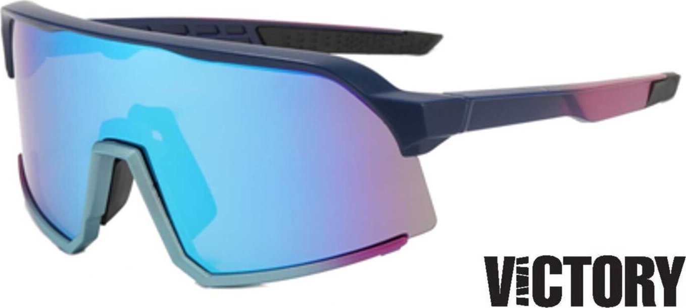 Brýle VICTORY SPV566A polykarbonát polarizační modro-fialová / pevné sklo